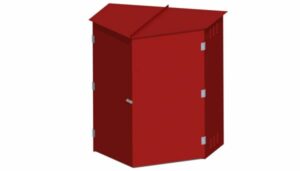 60-CG Fire Equipment Storage Cabinet
